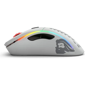 Model D Kablosuz Mat Beyaz RGB Oyuncu Mouse GLO-MS-DW-MW