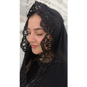 Lady Rio Mevlit Şalı Fransız Dantelli Mevlit Örtüsü ,şal,bebek Mevlidi