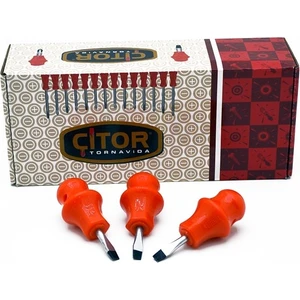 6X30 Topaç Tornavida Düz