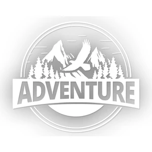 Adventure Sticker 20 x 18 cm