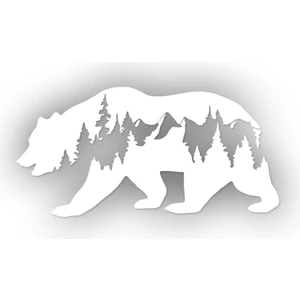 Ayı Off Road Sticker 20 x 10 cm