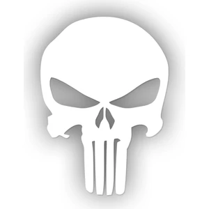 Sticker Usta Punisher Kafa Sticker 5 x 7 cm