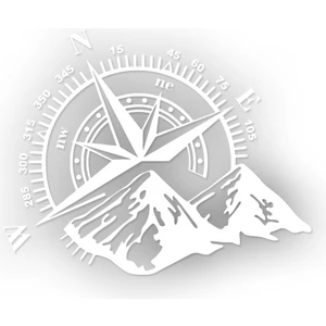 Pusula Off Road Sticker 30 x 24 cm