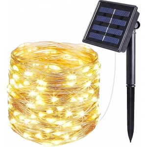Znl Home Güneş Enerjili Solar Peri LED Işık Dekoratif Bahçe Kamp Aydınlatma Dış Mekan