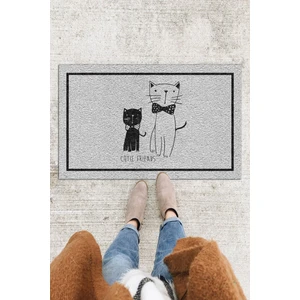 Buket Home Kapı Önü Paspası Dekoratif Kapı Paspası Dış Mekân Paspas Ev Içi Paspası 45X70CM