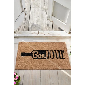 Buket Home Bonjour Kapı Önü Paspası Dekoratif Kapı Paspası Dış Mekân Paspas Ev Içi Paspası 45X70CM