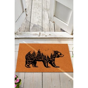 Buket Home Ayı Kapı Önü Paspası Dekoratif Kapı Paspası Dış Mekân Paspas Ev Içi Paspası 45X70CM