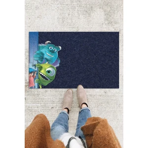 Buket Home Sevimli Canavarlar Kapı Önü Paspası Dekoratif Kapı Paspası Dış Mekân Paspas Ev Içi Paspası 45X70CM