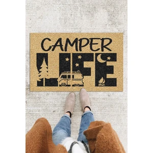 Buket Home Camper Life Kapı Önü Paspası Dekoratif Kapı Paspası Dış Mekân Paspas Ev Içi Paspası 45X70CM