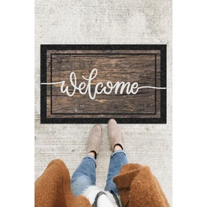 Buket Home Kapı Önü Paspası Dekoratif Kapı Paspası Dış Mekân Paspas Ev Içi Paspası 45X70CM