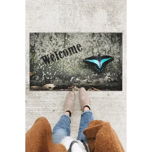 Buket Home Kapı Önü Paspası Dekoratif Kapı Paspası Dış Mekân Paspas Ev Içi Paspası 45X70CM