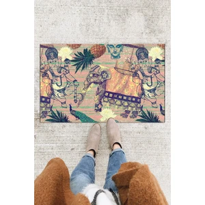 Buket Home Kapı Önü Paspası Dekoratif Kapı Paspası Dış Mekân Paspas Ev Içi Paspası 45X70CM
