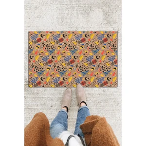 Buket Home Kapı Önü Paspası Dekoratif Kapı Paspası Dış Mekân Paspas Ev Içi Paspası 45X70CM