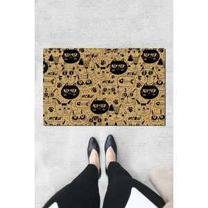 Buket Home Kapı Önü Paspası Dekoratif Kapı Paspası Dış Mekân Paspas Ev Içi Paspası 45X70CM