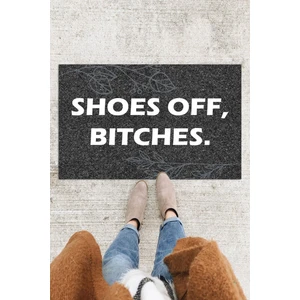 Buket Home Shoes Off Kapı Önü Paspası Dekoratif Kapı Paspası Dış Mekân Paspas Ev Içi Paspası 45X70CM