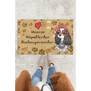Buket Home Umarım Kapı Önü Paspası Dekoratif Kapı Paspası Dış Mekân Paspas Ev Içi Paspası 45X70CM