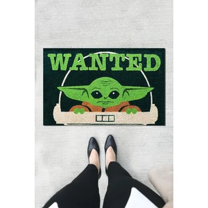Buket Home Bebek Yoda Kapı Önü Paspası Dekoratif Kapı Paspası Dış Mekân Paspas Ev Içi Paspası 45X70CM