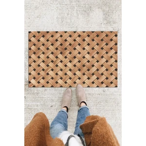 Buket Home Hasır Baskılı Kapı Önü Paspası Dekoratif Kapı Paspası Dış Mekân Paspas Ev Içi Paspası 45X70CM