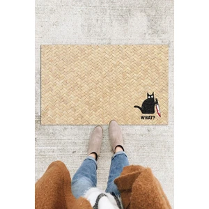 Buket Home Kapı Önü Paspası Dekoratif Kapı Paspası Dış Mekân Paspas Ev Içi Paspası 45X70CM
