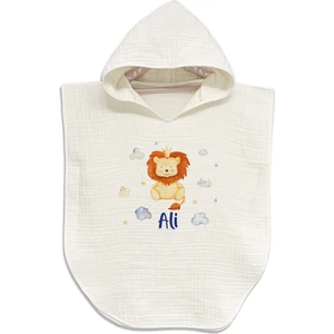 Tuğba Kuğu 4 Kat Müslin Panço - For Baby