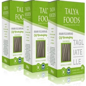 Talya Foods Talya  Filizlendirilmiş Çiğ Karabuğday Taglıatelle 3'lü Fırsat Paketi