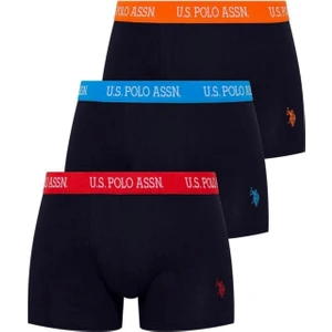 U.S. Polo Assn. 80253 Erkek Lacivert 3'lü Boxer