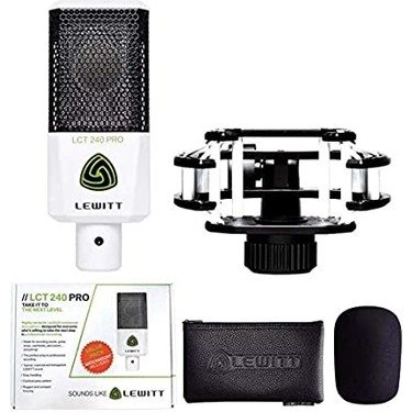 Lewitt Lct 240 Pro Valuepack Kondenser Mikrofon Beyaz Fiyatı