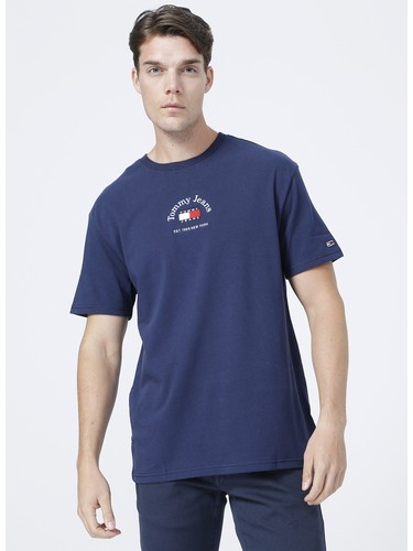 Navy tommy on sale hilfiger shirt