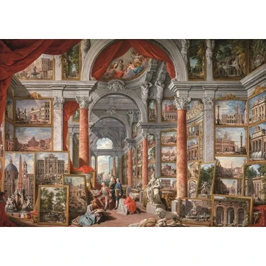 Art Puzzle Modern Roma Manzaralı Resim Galerisi, 1757 - 2000 Parça