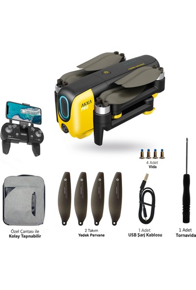 Corby CX019 Gps'li Kameralı Katlanabilir Smart Drone