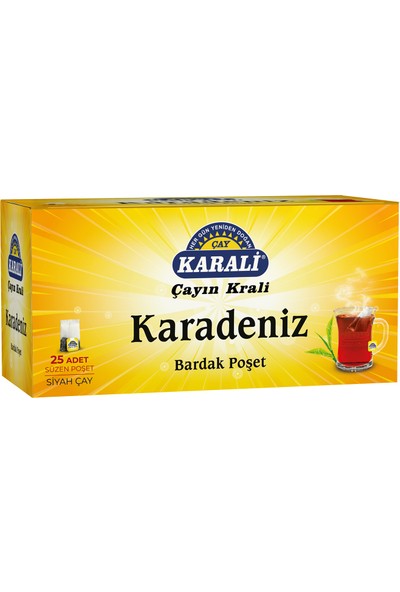 Karadeniz Bardak Poşet Siyah Çay 25'li