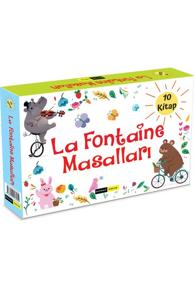 Gendaş Yayınları La Fontaine Masalları (10 Kitap)
