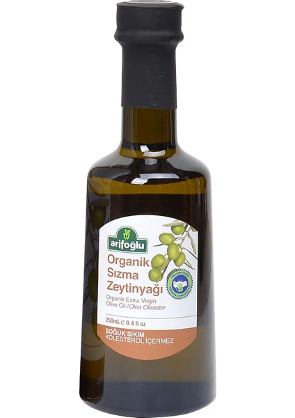 Organik Sızma Zeytin Yağ 250ml (Soğuk Sıkım)