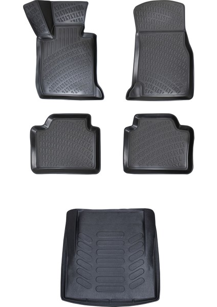 Bmw 3 Seri E90 3D Havuzlu Paspas 2004-2011 + Bagaj Havuzu