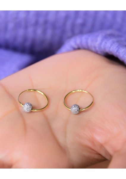 925 Ayar Gümüş 2 Renk Dorika Toplu Halka Küpe fiyatları