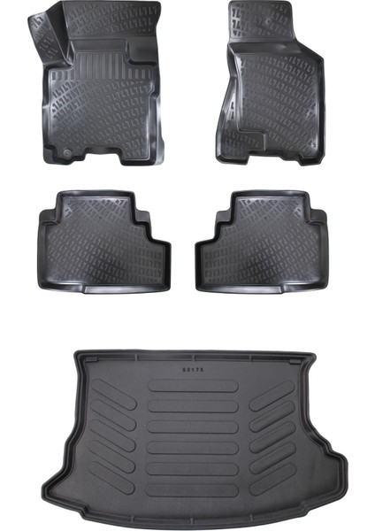 Kia Sportage 3D Havuzlu Paspas 2005-2010 + Bagaj Havuzu