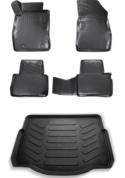 Nissan Juke 3D Havuzlu Paspas 2010-2015 + Bagaj Havuzu