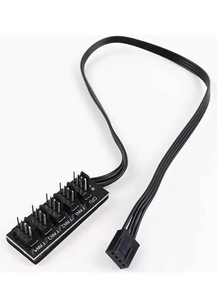 40CM 5li Fan Port Çoğaltıcı Kart Cpu Soğutucu Güç Hub Uzatma