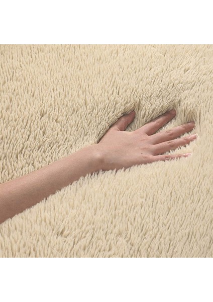 Tüy Dökmez Tavşan Tüyü Post Halı Camel modelleri