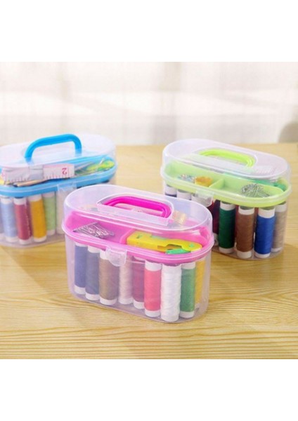 Ip Iğne Makaslı Mezuralı Mini Dikiş Seti Çantalı Dikiş Seti fiyatları