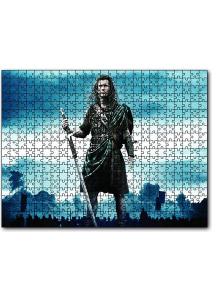 Cesur Yürek Braveheart 255 Parça Puzzle Yapboz Mdf (Ahşap)