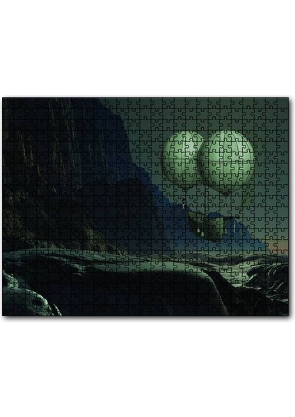 Uçan Gemi Fantastik 255 Parça Puzzle Yapboz Mdf (Ahşap)