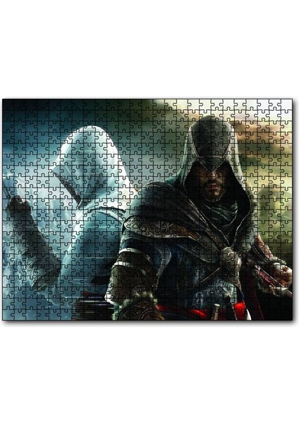 Assassins Creed Revelations 500 Parça Puzzle Yapboz Mdf (Ahşap)