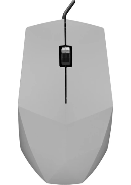 SM-201 Usb Gümüş 1200dpi Optik Kablolu Mouse