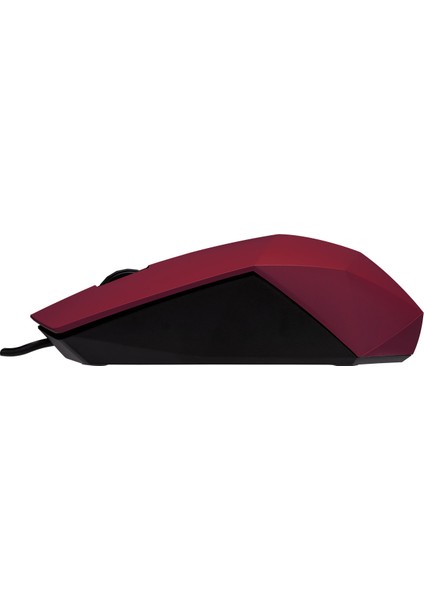 SM-201 USB Kırmızı 1200DPI Optik Kablolu Mouse