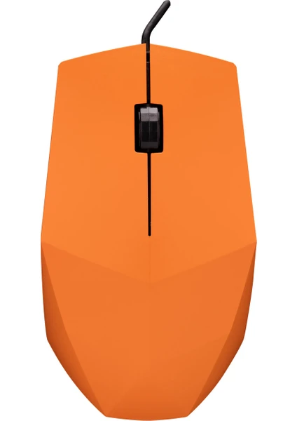 SM-201 USB Turuncu 1200DPI Optik Kablolu Mouse