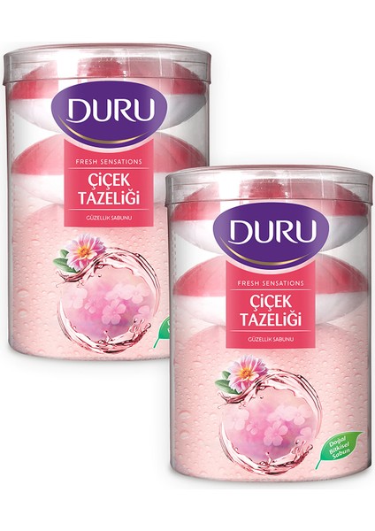 Fresh Sensations Çiçek Tazeliği 8 Adet Güzellik Sabunu 2x400gr