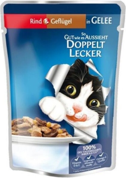 Felix Karışık Çeşitli Pouch Yetişkin Kedi Yaş Maması 20 x 100 G