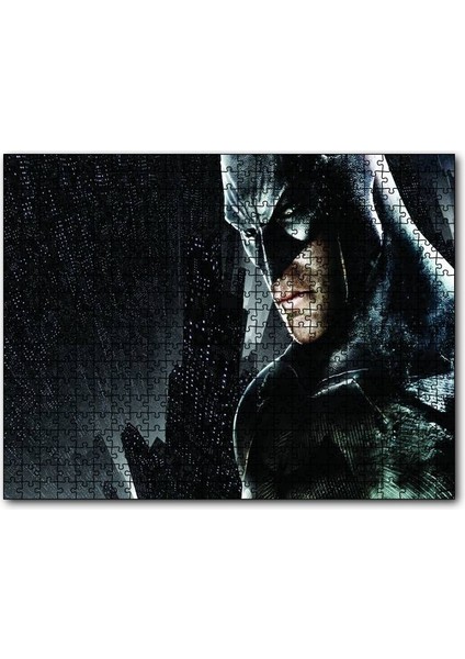 Batman Şehir 1000 Parça Puzzle Yapboz Mdf(Ahşap)