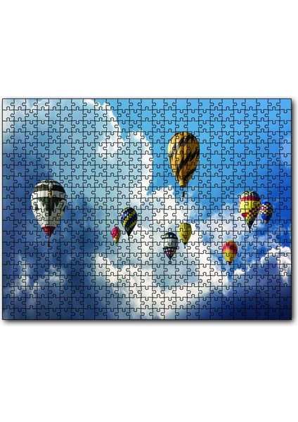 Balonlar Firarda 255 Parça Puzzle Yapboz Mdf (Ahşap)